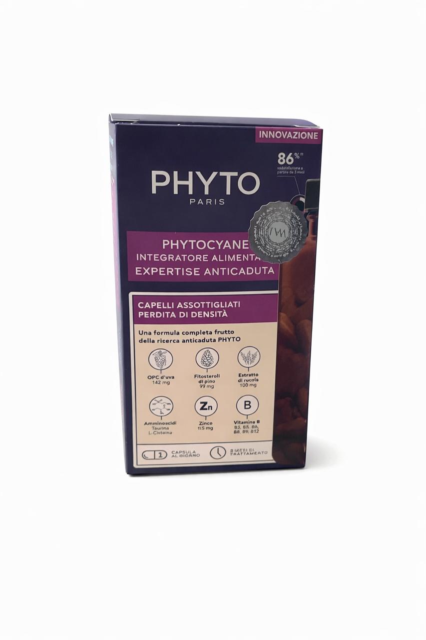 PHYTO Cyane Complement Alimentaire Anti-Hair Loss Food Supplement - 84 Capsules | مكمل غذائي فيتوسيان المضاد لتساقط الشعر – 84 كبسولة