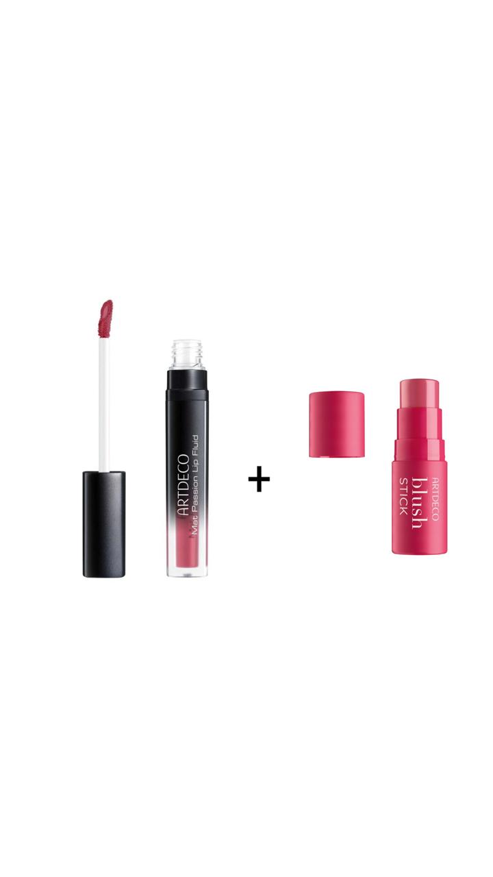 ARTDECO Lip Fluid & Stick | ارديكو سائل شفاه وبلش ستيك