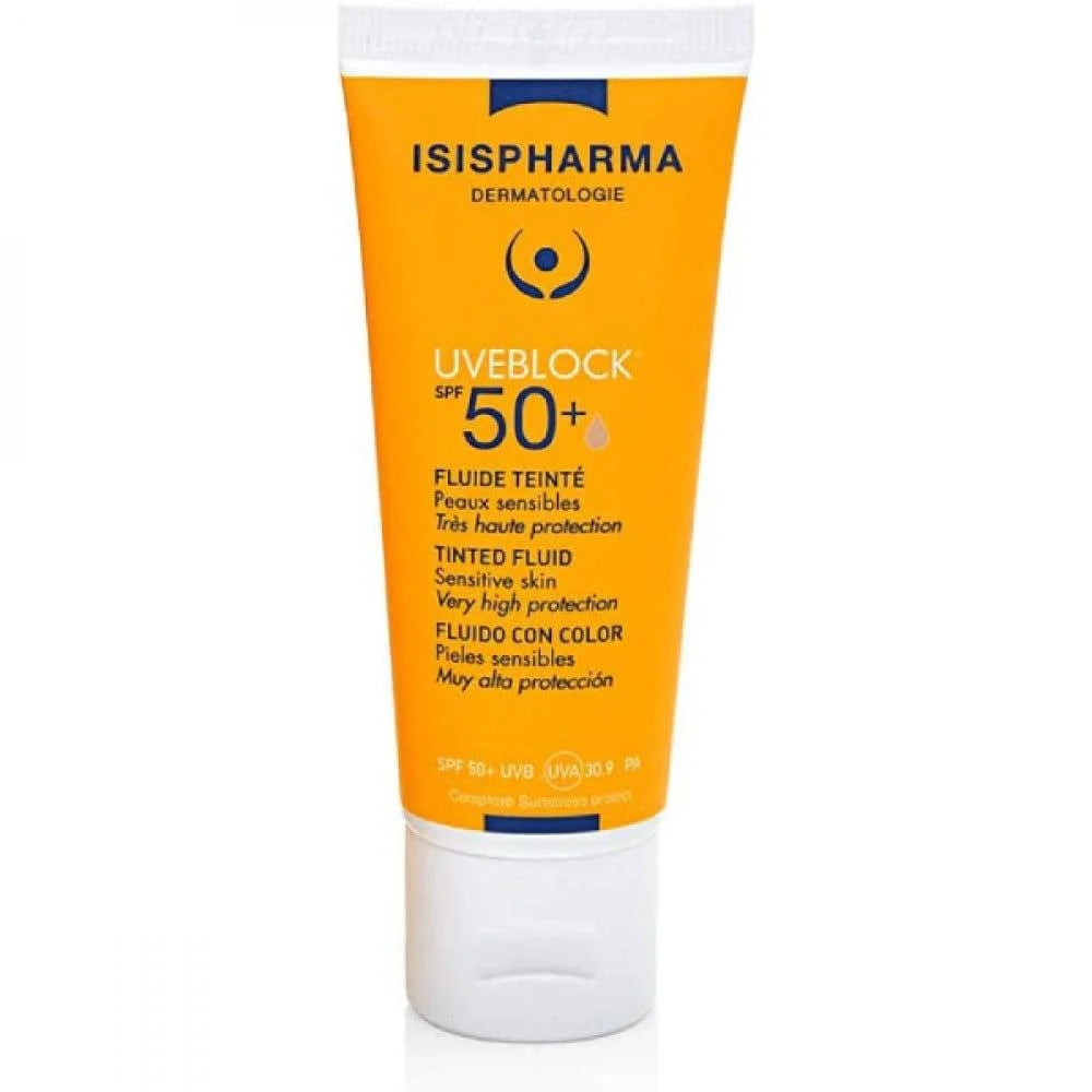 Isis Uveblock Invisible Fluid Spf 50 - 40ml | ايزيس فارما واقي شمس يوفي بلوك SPF 50+ سائل - 40مل