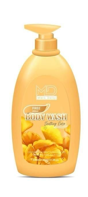 Marc Daisy Body Wash Soothing Care - 1200+200ml | مارك ديزي جل استحمام - 200 + 1200 مل