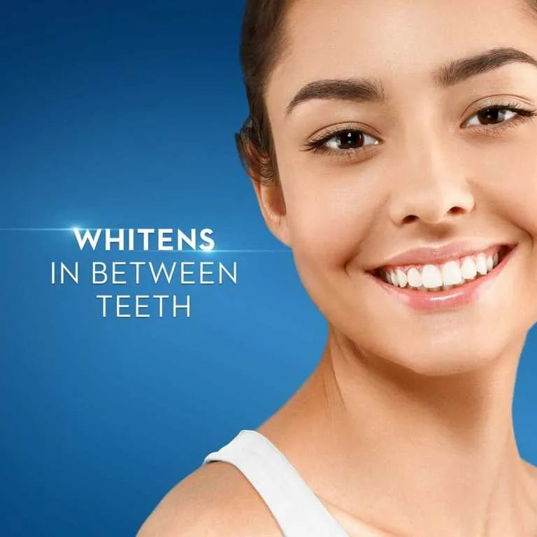 Crest 3D whitestrips Dental Whitening Kit - 20pcs | كريست شرائط تبييض الأسنان - 20 قطعة