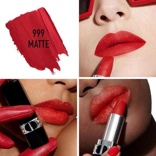 DIOR ROUGE DIOR COLOUR COUTURE LIPSTICK Refillable - 3.5g | ديور أحمر شفاه - 3.5غ