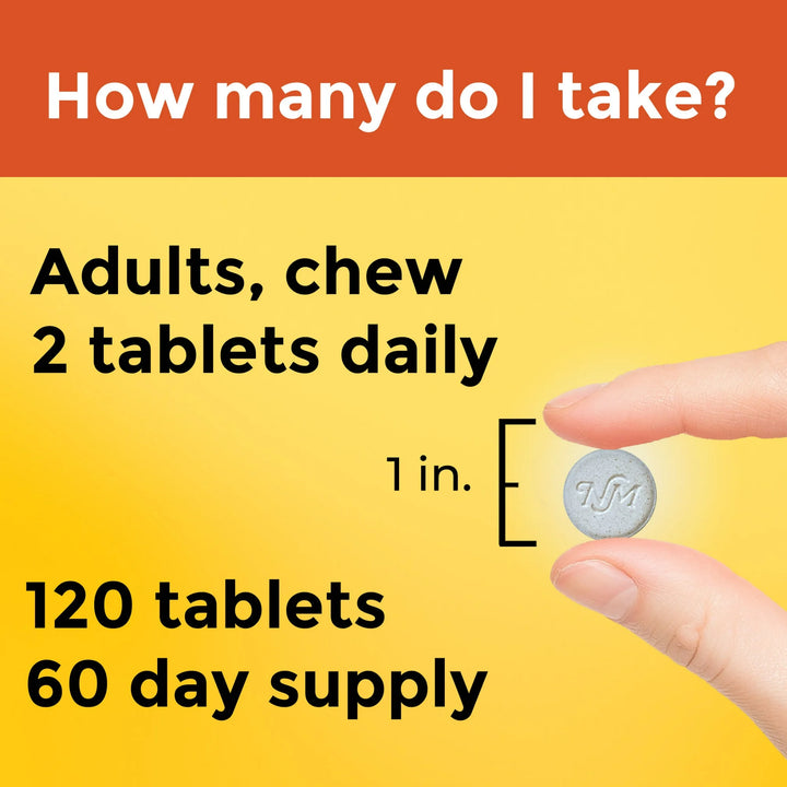 Nature Made Extra Strength Dosage Chewable Vitamin C 1000 Mg - 120 Tablets | نيتشر ميد فيتامين سي اقراص مضغ 1000 ملغ - 120 قرص
