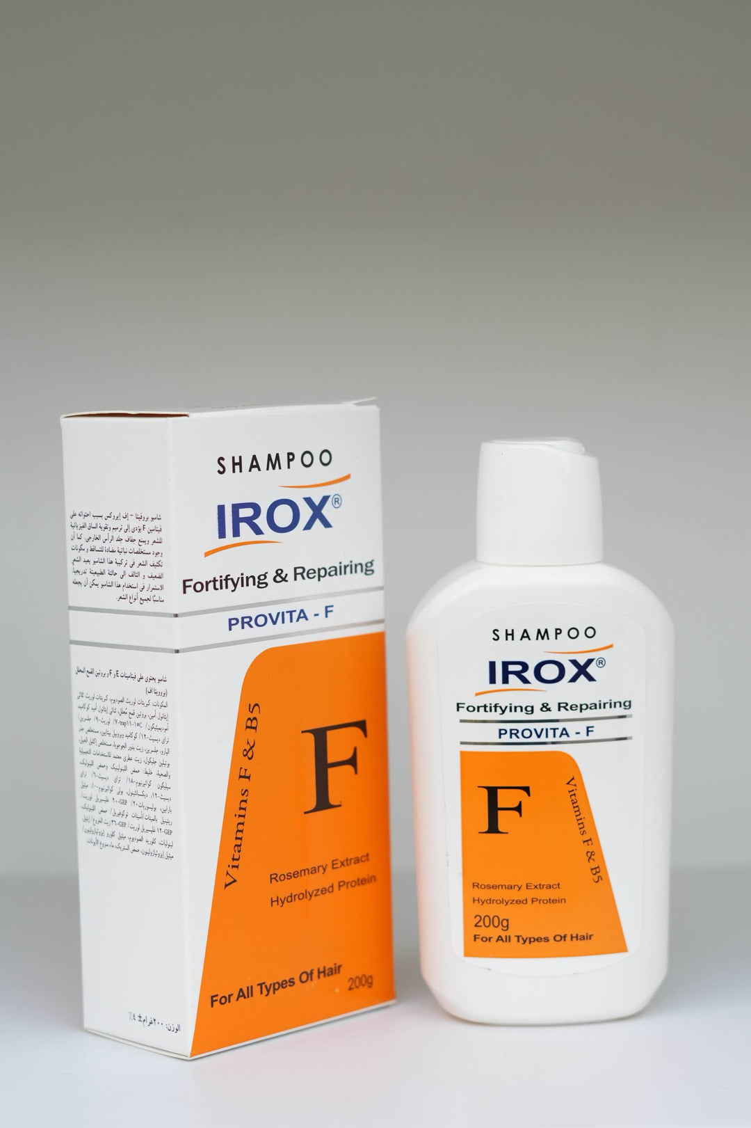 Irox Hair Shampoo Provita F - 200g | ايروكس شامبو مقوي و مصلح للشعر - 200 غرام