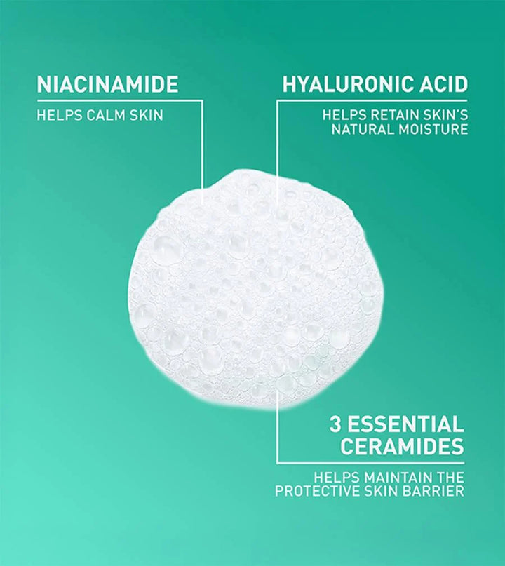 CeraVe Foaming Cleanser for Normal to Oily Skin Gel Moussant - 473ml | سيرافي غسول رغوي - 473مل