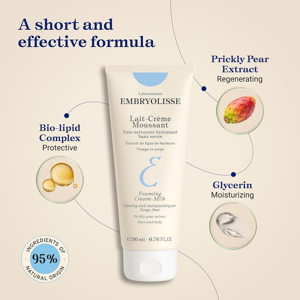Embryolisse Lait Crème Moussant Foaming Cream Milk - 200ml | امبريوليس لوشن غسول رغوي - 200مل #1