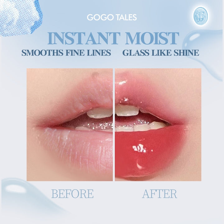 GOGO TALES Crystal Slipper Soft Non Sticky - 2.9g | تنت للشفاه - 2.9غ