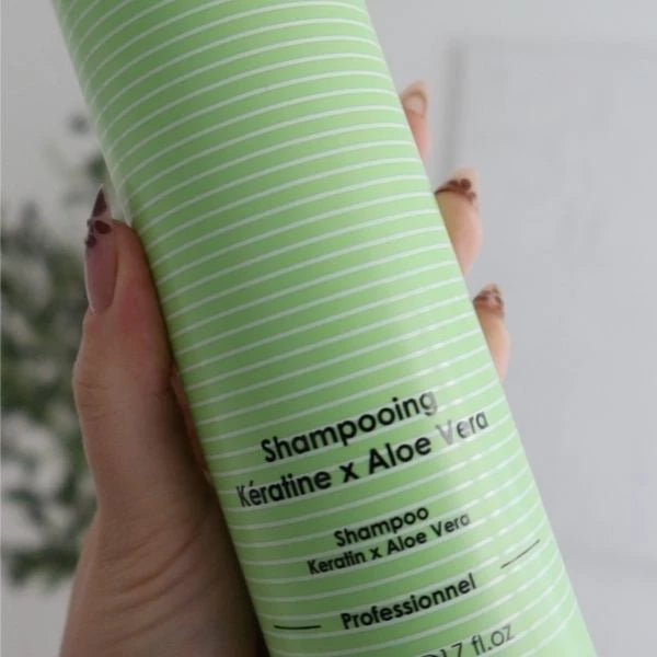 RoseBaie Shampooing Kératine x Aloe Vera Professionnel - 500ml | روز باي شامبو كيراتين مع ألوة فيرا - 500مل #5