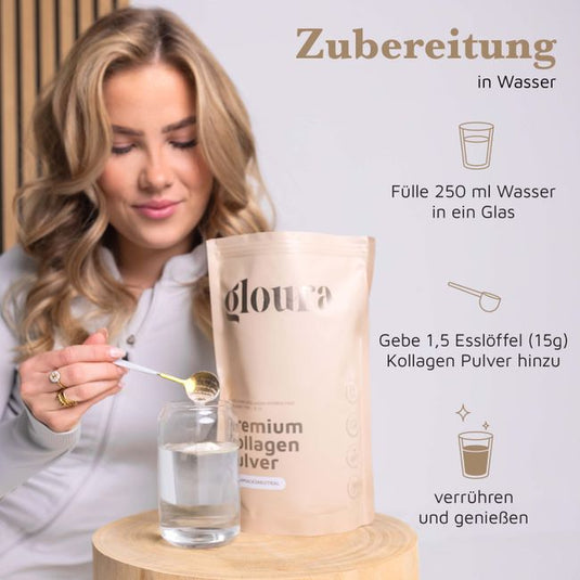 gloura Premium Collgen Pulver - 500g - 500g | غلورا مسحوق كولاجين بريميوم - 500غ #2