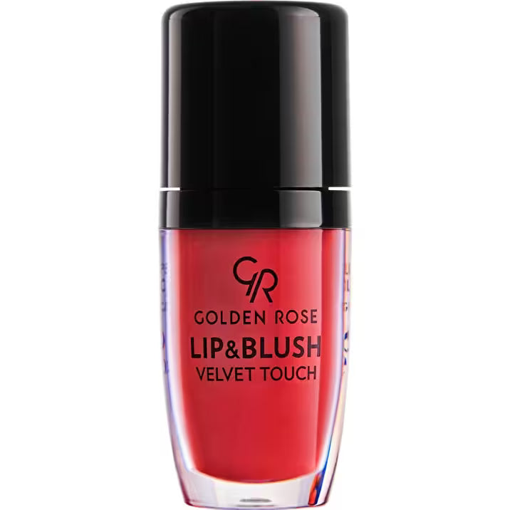 GOLDEN ROSE Lip & Blush Velet Touch - 4.5ml | كولدن روز تنت كريمي للشفاه و الخدود - 4.5 مل