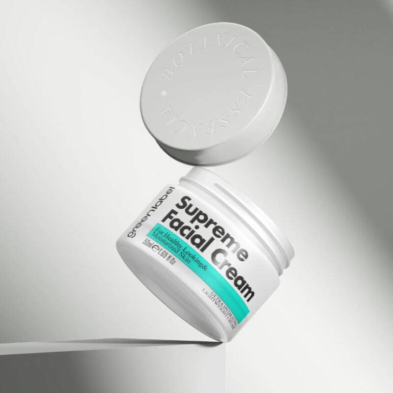 GREEN LABEL Supreme Facial Cream - 50ml | غرين لابل كريم وجه مرطب سوبريم - 50مل