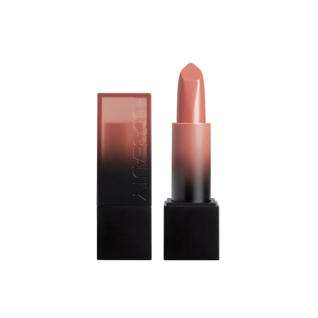 Huda Beauty Bossy Browns Power Bullet Cream Glow - 3g| هدى بيوتي أحمر شفاه كريمي -3غرام