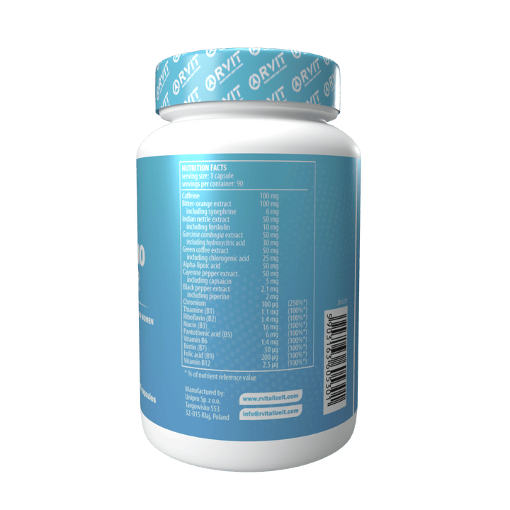 Rvit Hyper Thermo Fat Burner - 90 Capsules | ارفيت حارق الدهون هايبر ثيرمو - 90 كبسولة #2