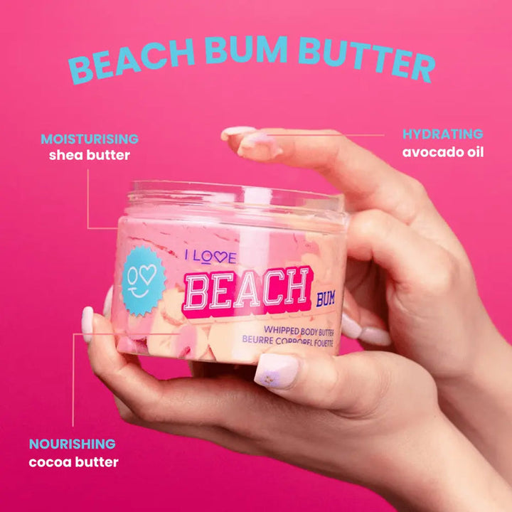 I Love - Beach Bum Whipped Body Butter - 250ml | آي لوف بيش زبدة جسم مخفوقة - 250مل #4