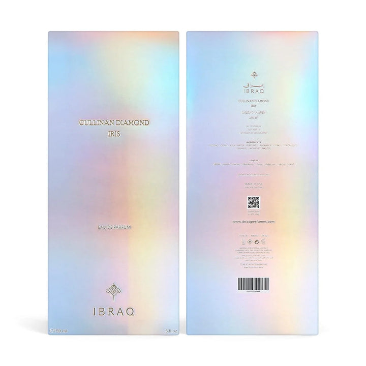 IBRAQ Ibrahim Al Qurashi Cullinan Diamond Iris - 150ml | عطر ابراهيم القرشي كلينان دايموند ايرس للنساء 150 مل