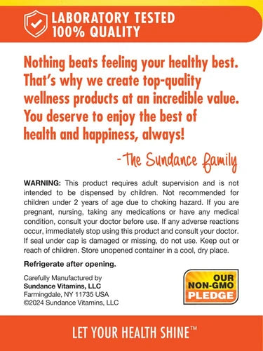 Sundance Kids Chewable Probiotic 3 Billion - 30 Chewable Tablets berry flavor |  ساندانس روبيوتيك للأطفال – 3 مليارات بكتيريا نافعة – 30 قرص قابل للمضغ بنكهة التوت