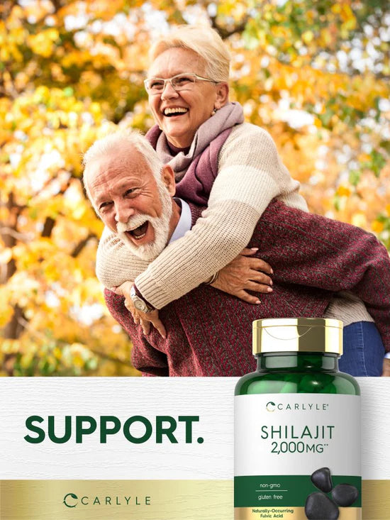 Carlyle Shilajit 2000 mg - 90 Capsules | كارلايل شيلاجيت 2000 ملغ – 90 كبسولة