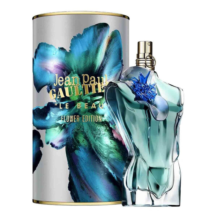 Jean Paul Gaultier  Le Beau FLOWER EDITION EDP 125 ml  | جان بول غوتييه عطر لو بو فلاور إديشن للرجال 125 مل