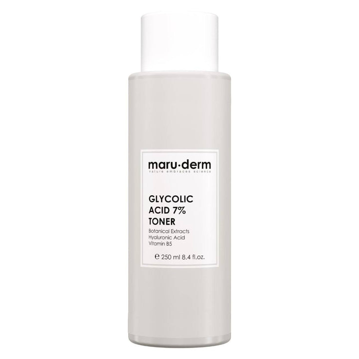 maru.derm Golden Box Spf 50 + Glycolic Toner - 250ml | مارو ديرم تونر حمض الجليكوليك 7% وواقي شمس SPF 50+ - 250مل #1