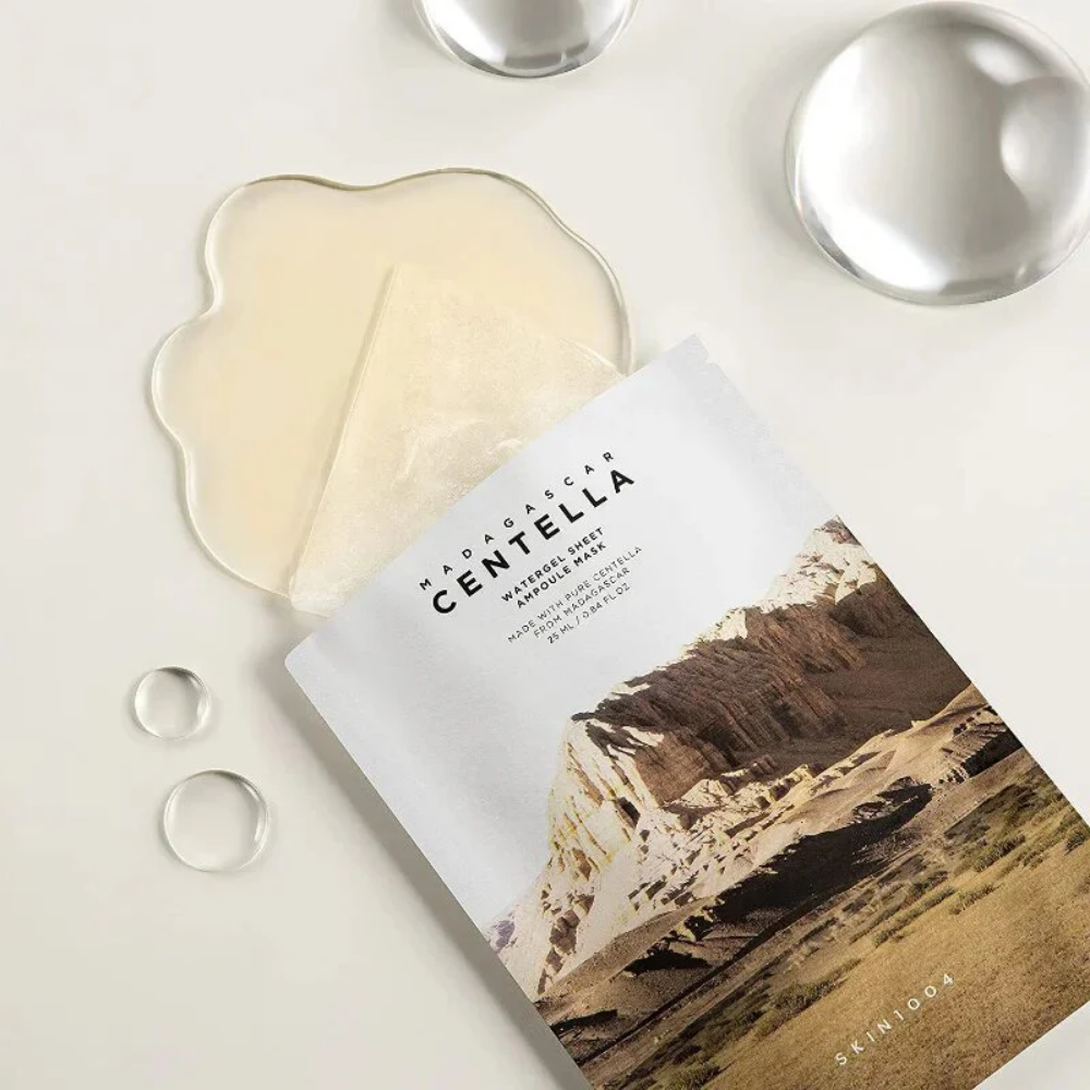 SKIN1004 Madagascar Centella Variety Mask | سكين1004 مجموعة أقنعة متنوعة - 6 ماسكات + 2 بكلات للشعر