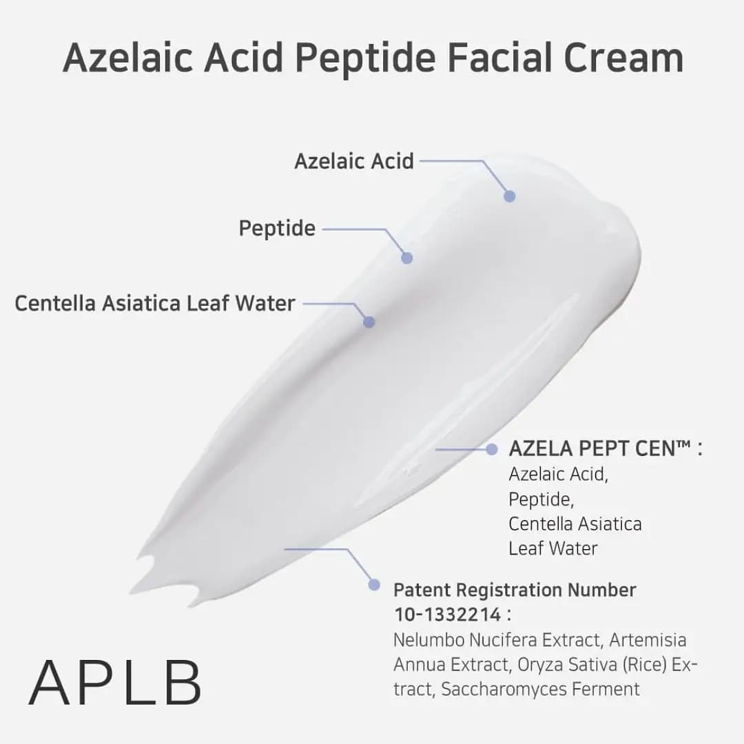 APLB Azelaic Acid Peptide Facial Cream - 55ml | ايه بي ال بي كريم وجه ببتيد حمض الأزيليك - 55مل #1