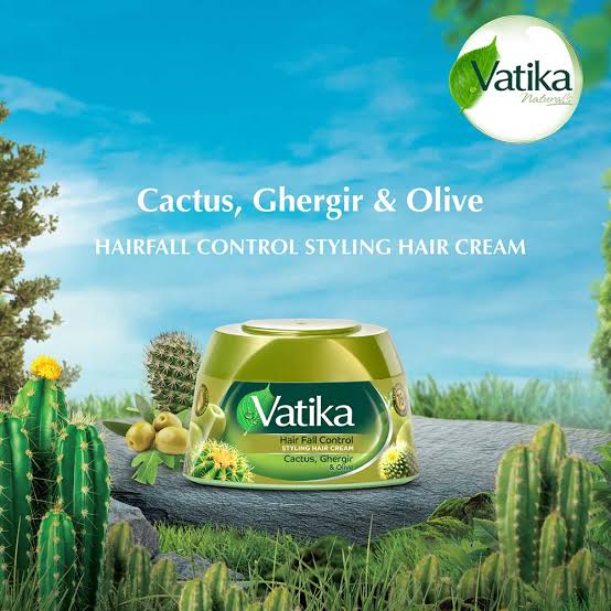 Vatika Hair Fall Control  Styling Hair Cream - 140ml | فاتيكا كريم شعر للتحكم في تساقط الشعر - 140مل