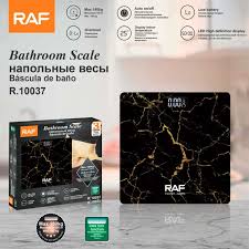 RAF Bathroom Scale Max - 180kg | راف ميزان حمام رقمي بحد أقصى -180 كغ