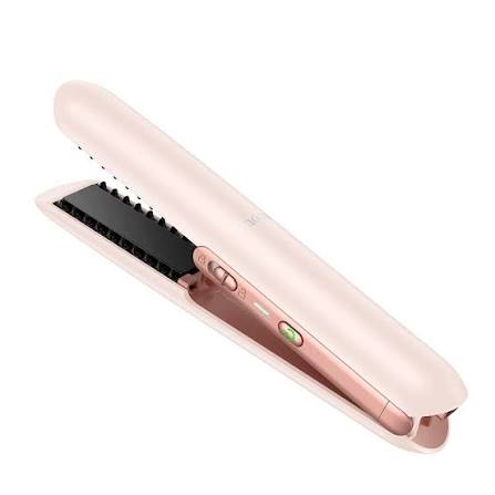 hoco Hair Straightener For Straight & Curly | هوكو مملس ومجعد شعر لاسلكي 2 في 1