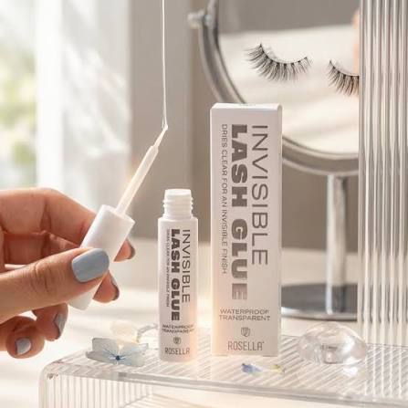 ROSELLA Invisible Lash Glue Waterproof - 5g | روزيلا لاصق رموش شفاف مقاوم للماء – 5 غرام