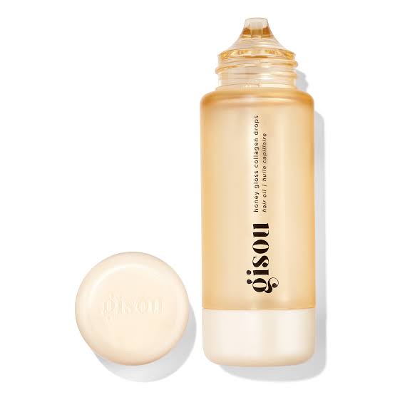 Gisou Honey Gloss Collagen Drops Hair Oil - 20ml | جيسو زيت الشعر بالكولاجين - 20 مل