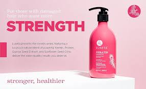 LUSETA Keratin Shampoo - 500ml | لوسيتا شامبو بالكيراتين - 500 مل
