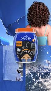 nazca Origem 2 Em 1 Divina Aceitação 1 Kg - 1kg |نازكا أوريجم كريم شعر 2 في 1