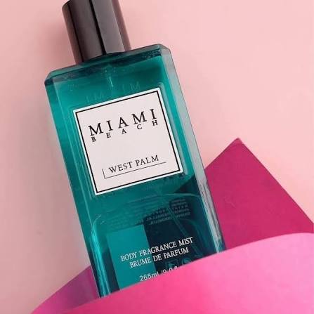 MIAMI BEACH BODY MIST WEST PALM - 265ml | ميامي بيتش رذاذ عطر ويست بالم - 265مل