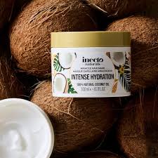 inecto natural Miracle Hair Mask Coconut Oil - 300ml | إنكتو ماسك الشعر بجوز الهند - 300 مل