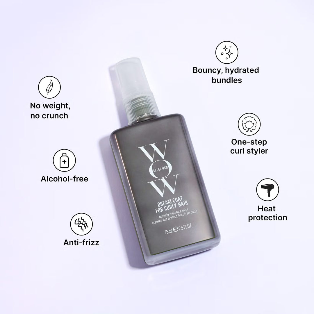COLOR WOW Anti-Frizz Dream Coat for Curly Hair - 75ml | كولور واو  سبراي مضاد للهيشان للشعر الكيرلي - 75 مل