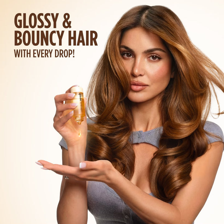 Gisou Honey Gloss Collagen Drops Hair Oil - 20ml | جيسو زيت الشعر بالكولاجين - 20 مل