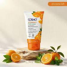 COSMO COSMETICS VITAMIN C FACE WASH - 100ml | كوزمو كوزمتكس غسول وجه بفيتامين س - 100 مل