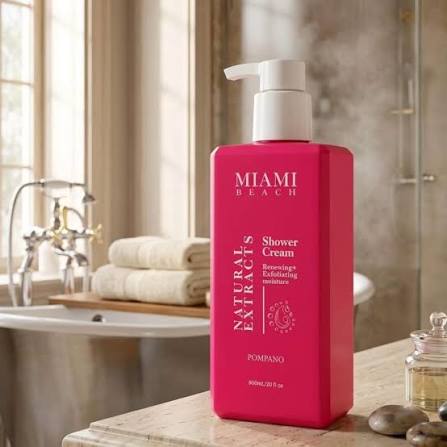 MIAMI BEACH SHOWER CREAM POMPANO - 600ml | ميامي بيتش جل استحمام بومبانو - 600مل