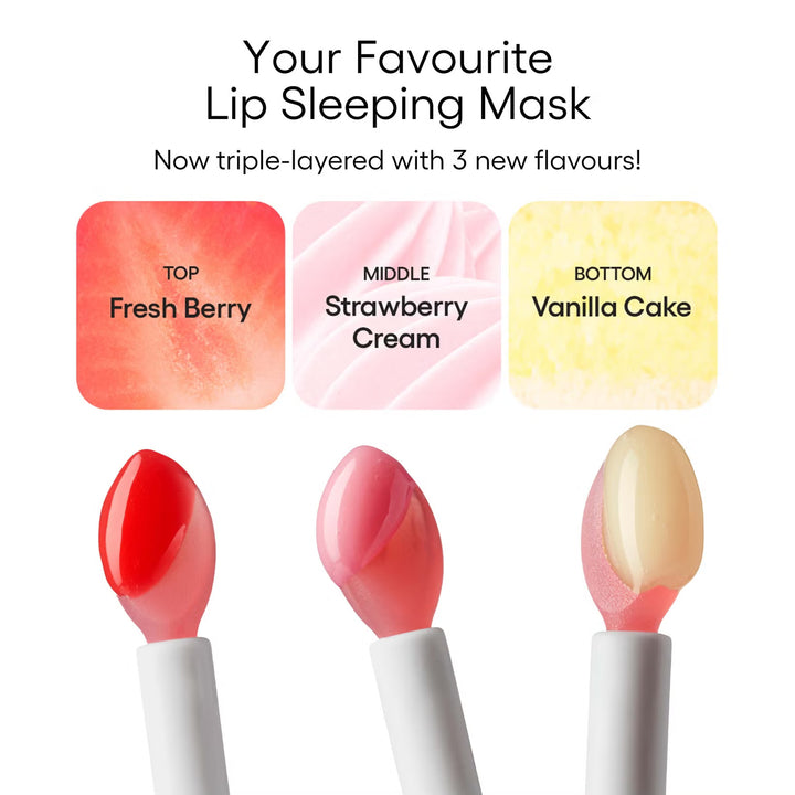 LANEIGE Lip Sleeping Mask Strawberry Shortcake - 20g | لانيج ماسك شفاه ليلي بنكهة كعكة الفراولة - 20غ