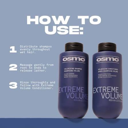 Osmo Extreme Volume Conditioner - 400ml |أوزمو  بلسم مكثف للشعر – 400 مل