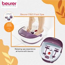 beurer Wellbeing Foot Spa Practical Carrying Handie | بيورير حوض مساج القدمين