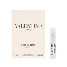 VALENTINO Sample Uomo Born in Roma Ivory EDT 1.2 ML  |  عينة عطر فالنتينو اومو بورن إن روما ايفوري للرجال 1.2 مل