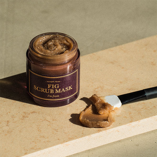 I`m from Fig Scrub Mask - 120g | آم فروم ماسك مقشر بخلاصة التين - 120 غ