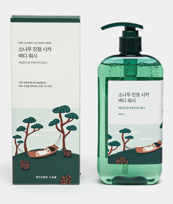 Round Lab Pine Calming Cica Body Wash - 400ml | راوند لاب غسول جسم مهدئ بالصنوبر - 400مل #1