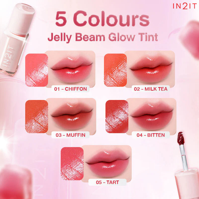 IN2IT Jelly Beam Glow Tint - 3g | إن تو إت تينت شفاه - 3غ