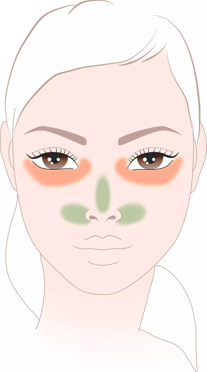 Isadora Cover Up Long-Wear Cushion Concealer - Green |ايزادورا خافي عيوب البشرة كوفر أب يدوم طويلاً - أخضر