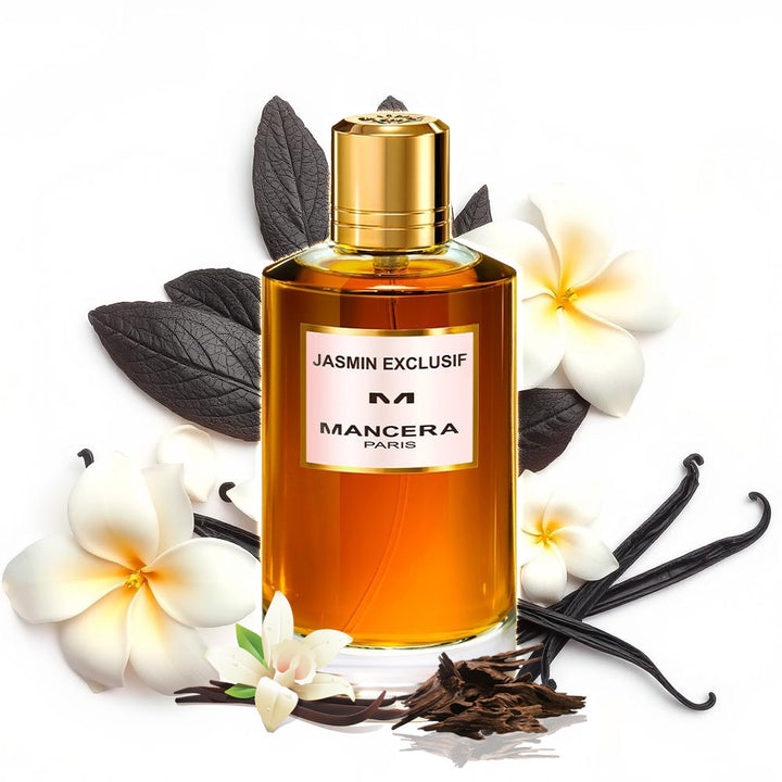 MANCERA JASMIN EXCLUSIF 120 ML |  مانسيرا عطر جاسمن اكسيكلوسيف او دو بارفان للنساء - 120 مل