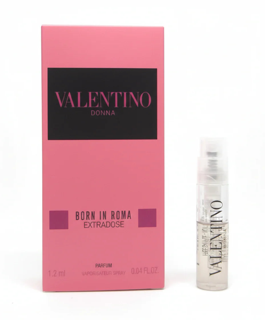 VALENTINO Sample  Donna Born in Roma Extradose - 0.8 ml   | عينة عطر فالنتينو دونا روما للنساء 0.8 مل