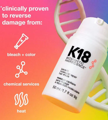K18 professional molecular repair mask -  150ml | كي 18 ماسك ليف ان مرمم و مصلح للشعر - 150 مل