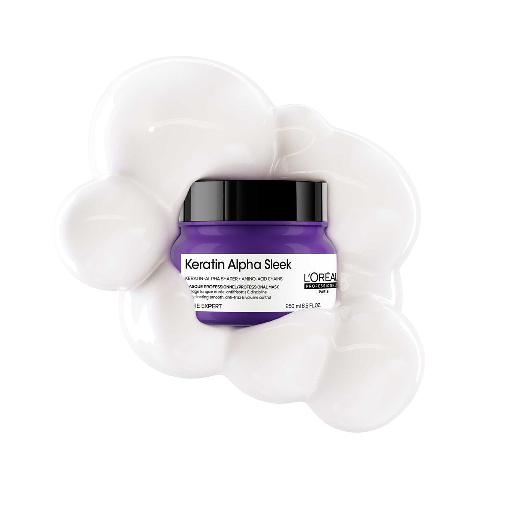 L'Oréal Professionnel Keratin Alpha Sleek Mask - 250ml | لوريال ماسك كيراتين ألفا سليك - 250مل #4